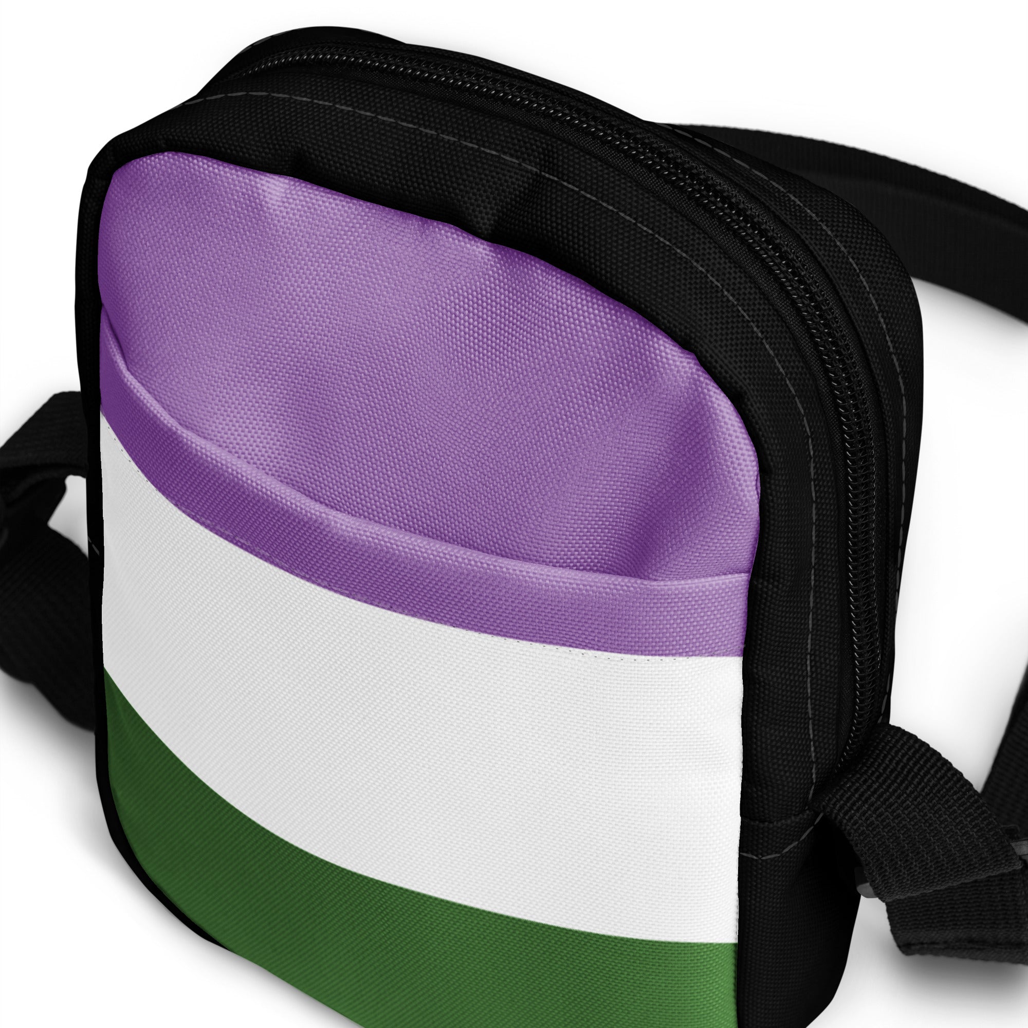 Utility crossbody bag- Genderqueer