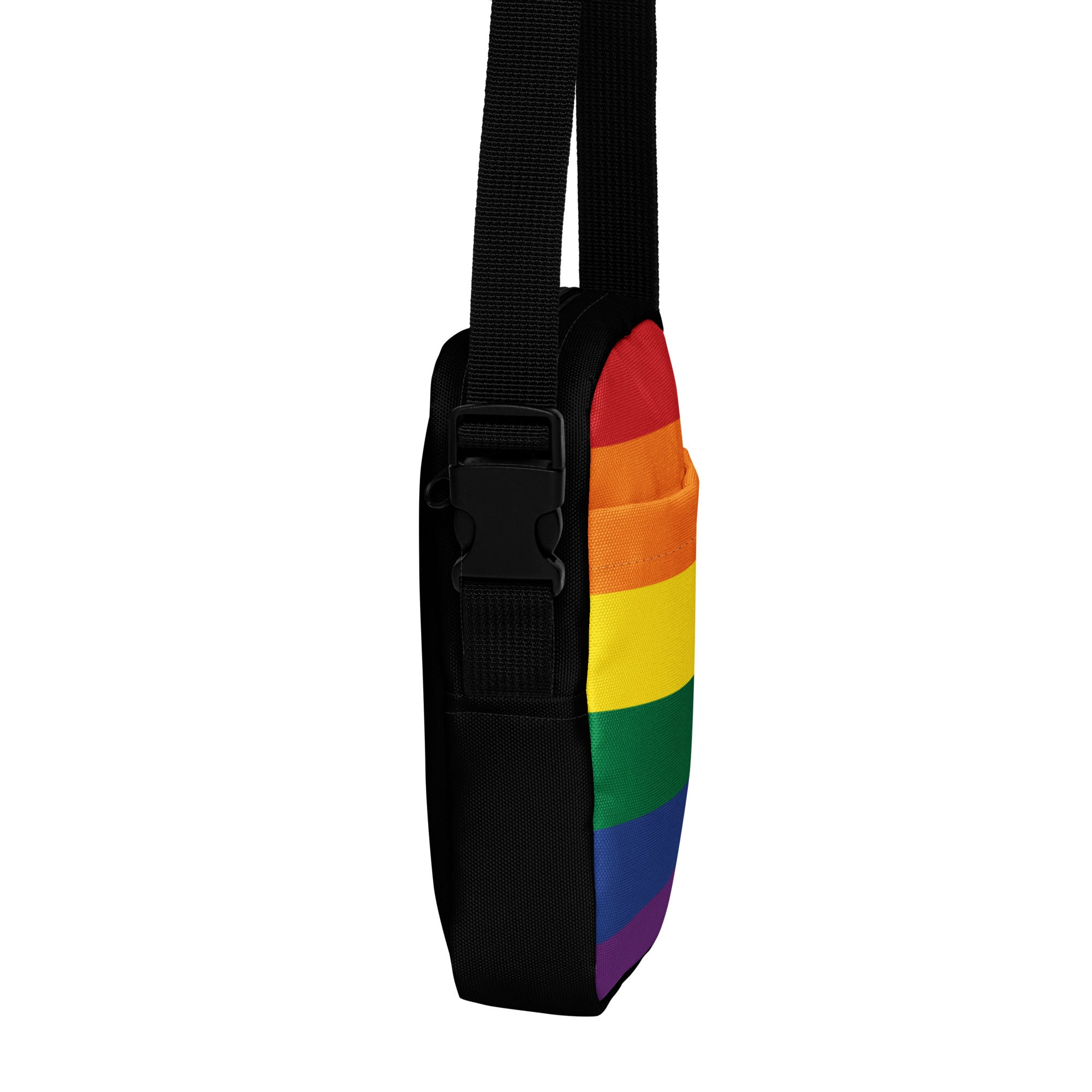 Utility crossbody bag- Pride Rainbow