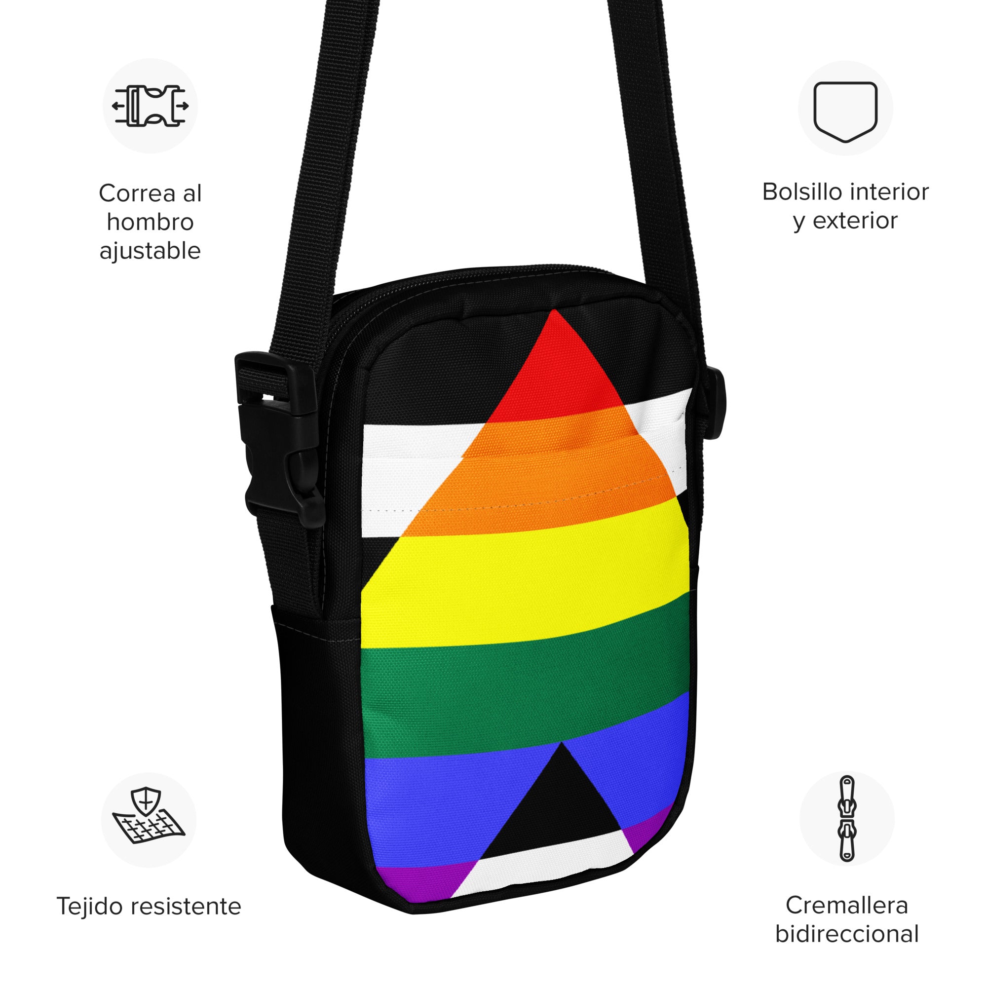 Utility crossbody bag- Straight Ally