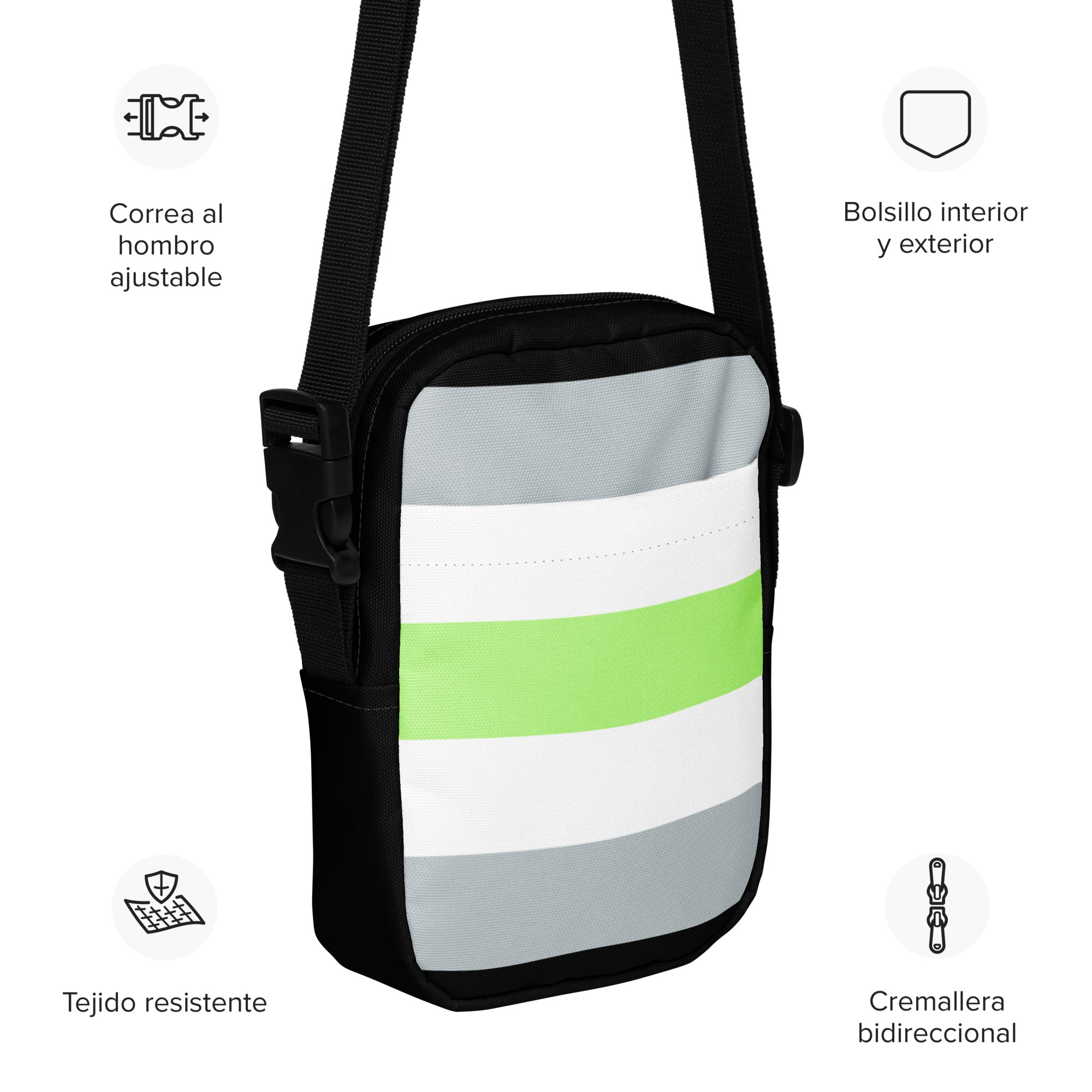 Utility crossbody bag- Agender