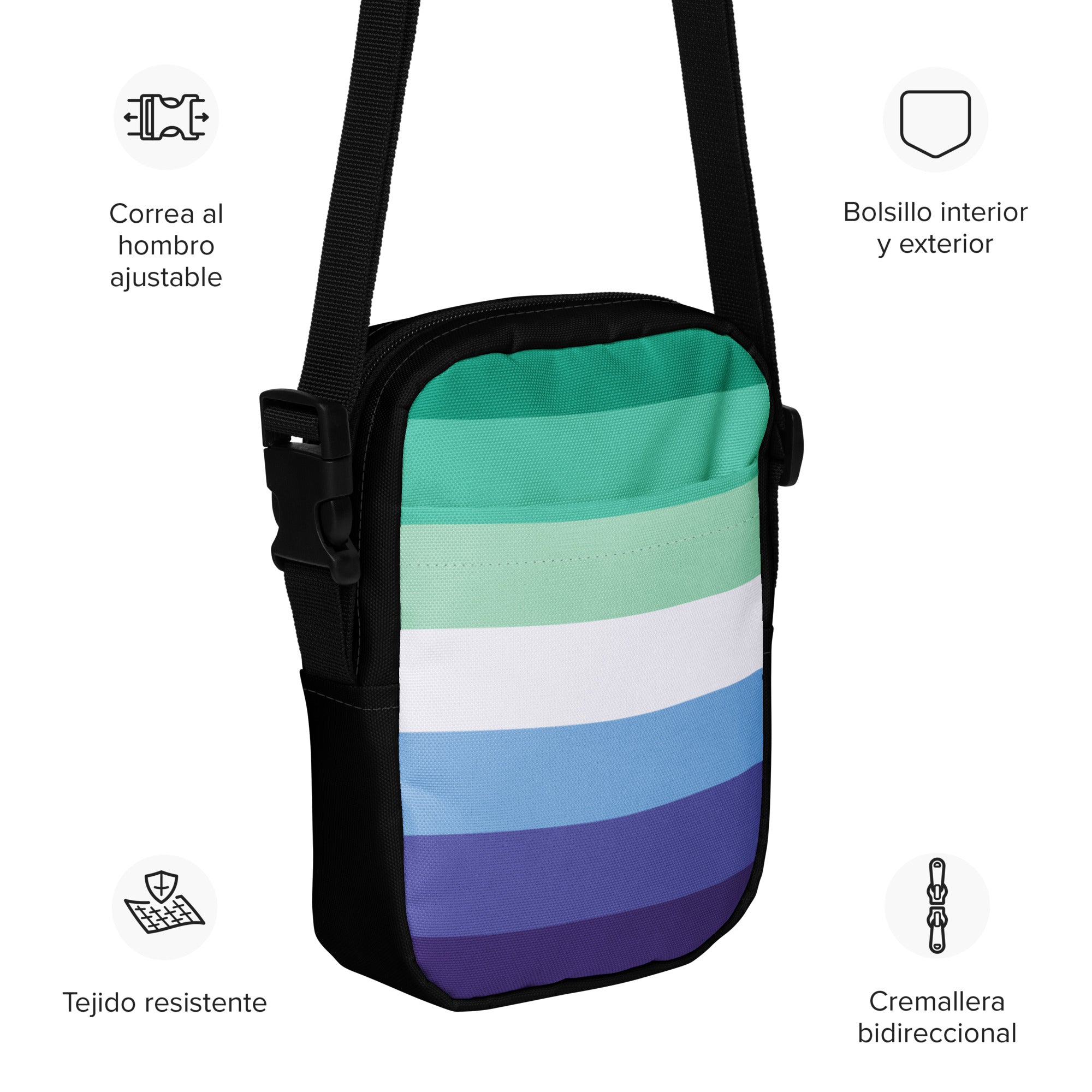 Utility crossbody bag- Gaymen