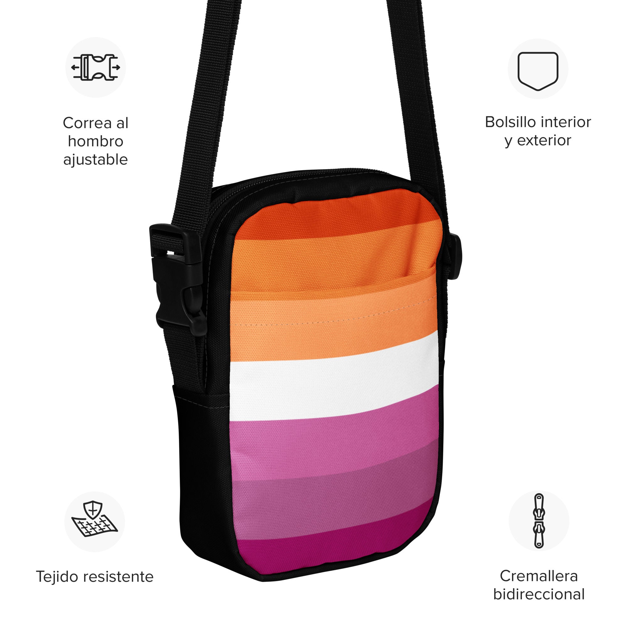 Utility crossbody bag- Lesbian