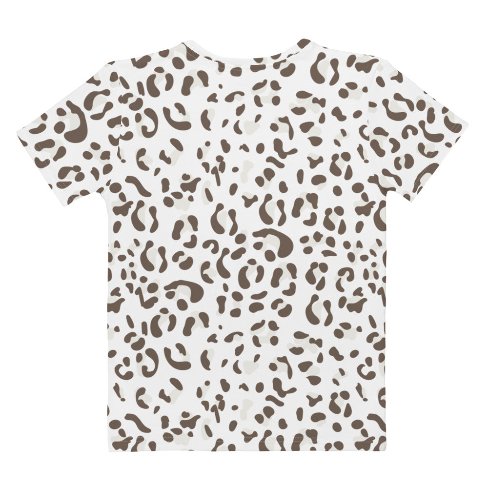 Women's T-shirt- Leopard Skin I