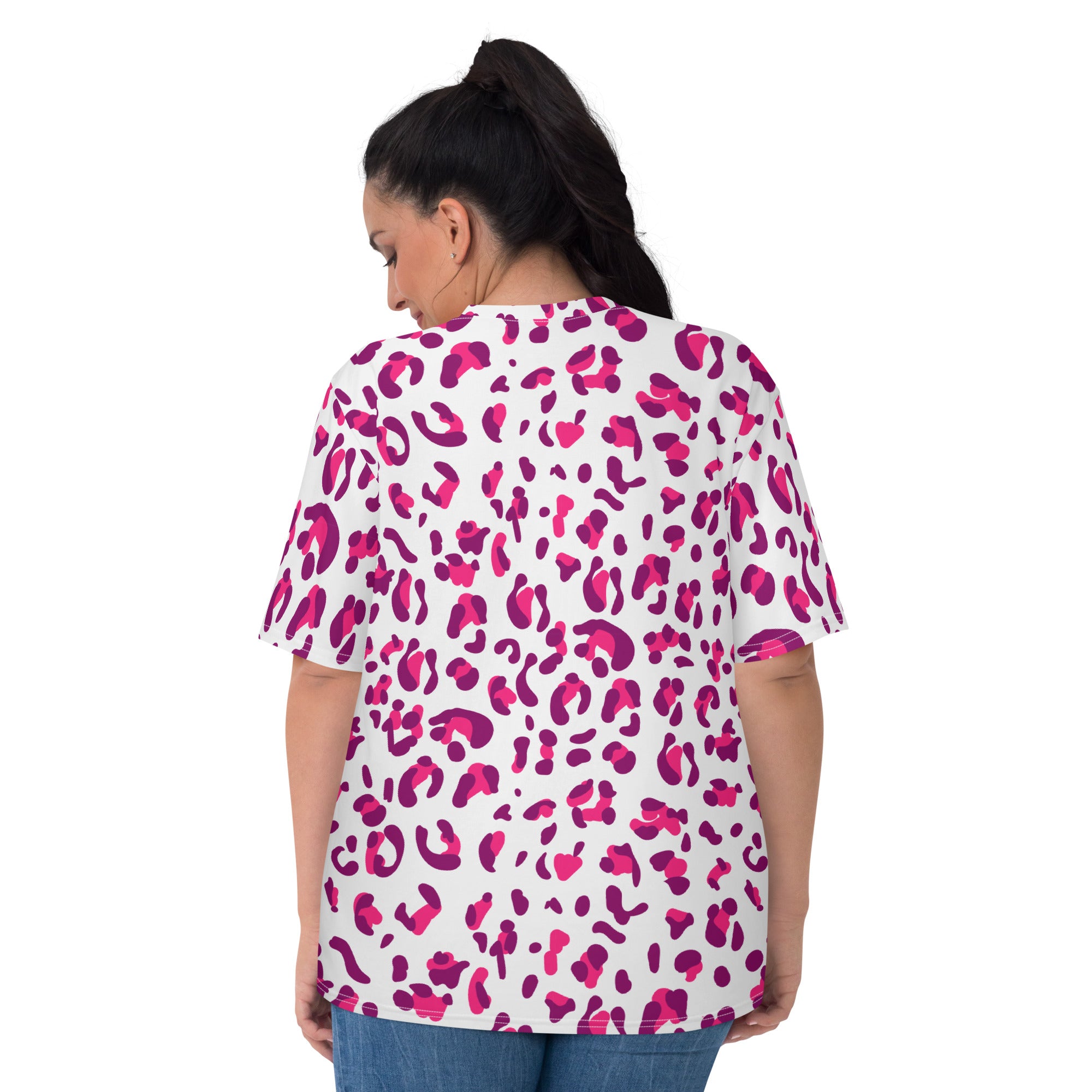 Women's T-shirt- Leopard skin VII