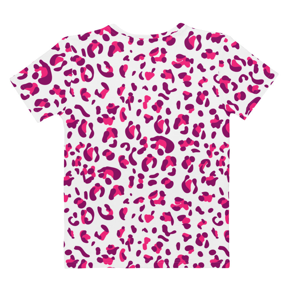 Women's T-shirt- Leopard skin VII