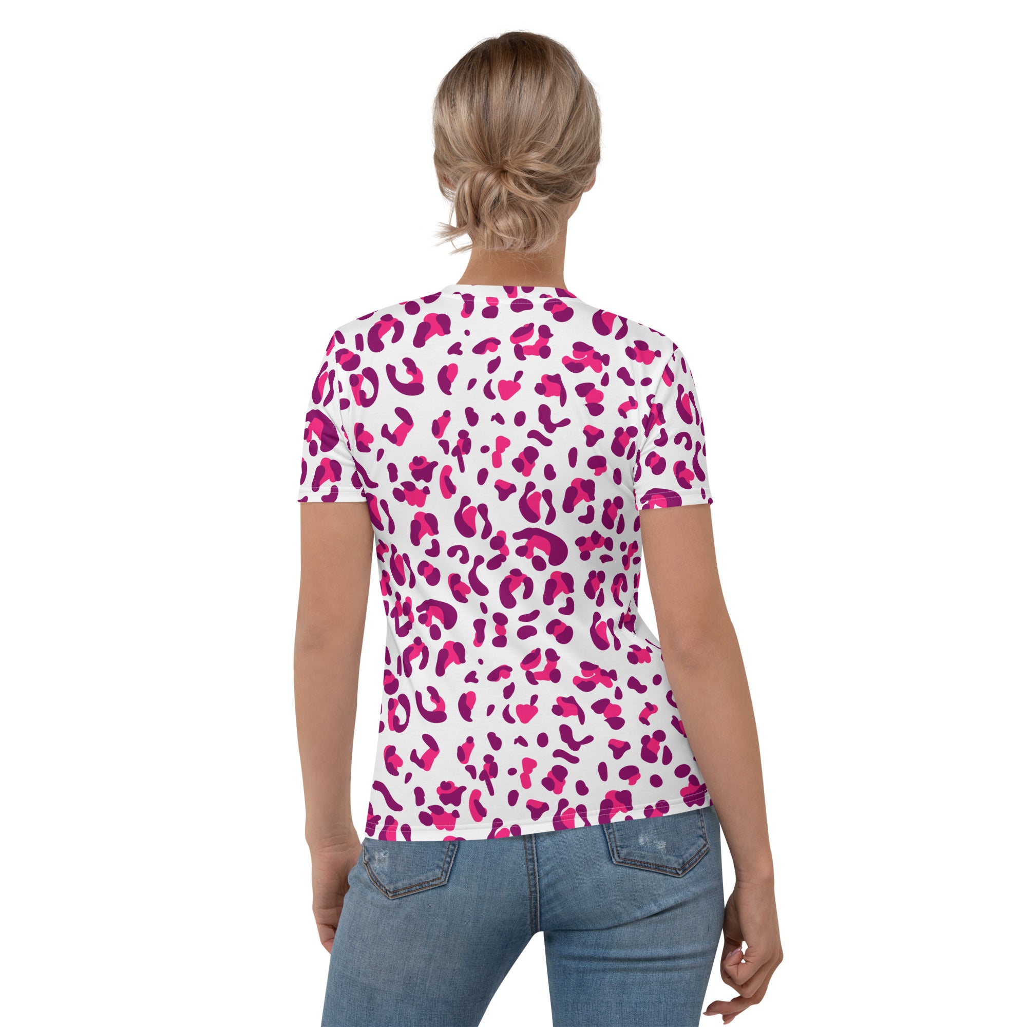 Women's T-shirt- Leopard skin VII