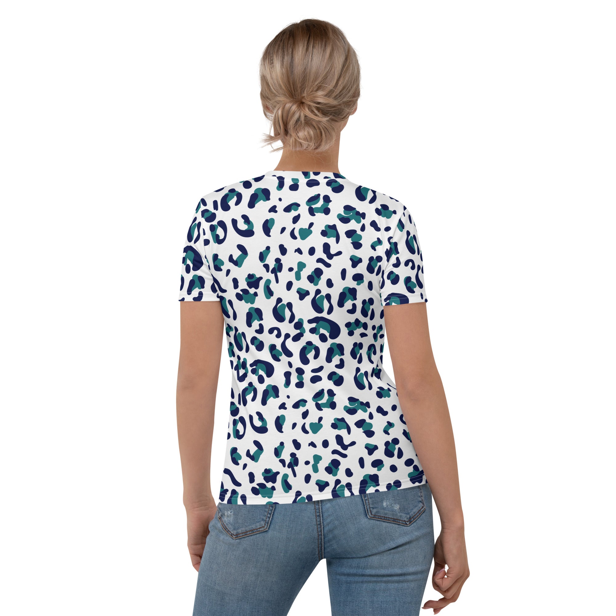 Women's T-shirt- Leopard skin VI