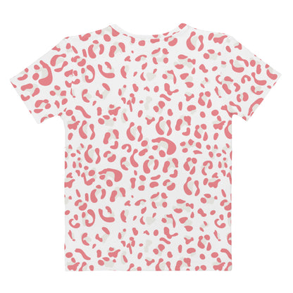 Women's T-shirt- Leopard skin V
