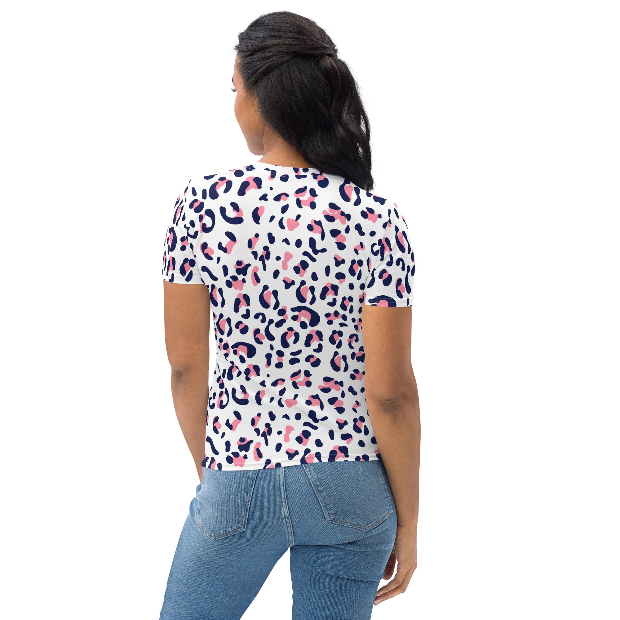 Women's T-shirt- Leopard skin IV