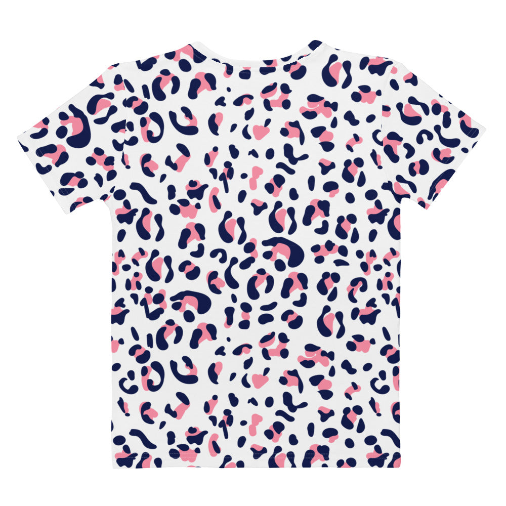 Women's T-shirt- Leopard skin IV