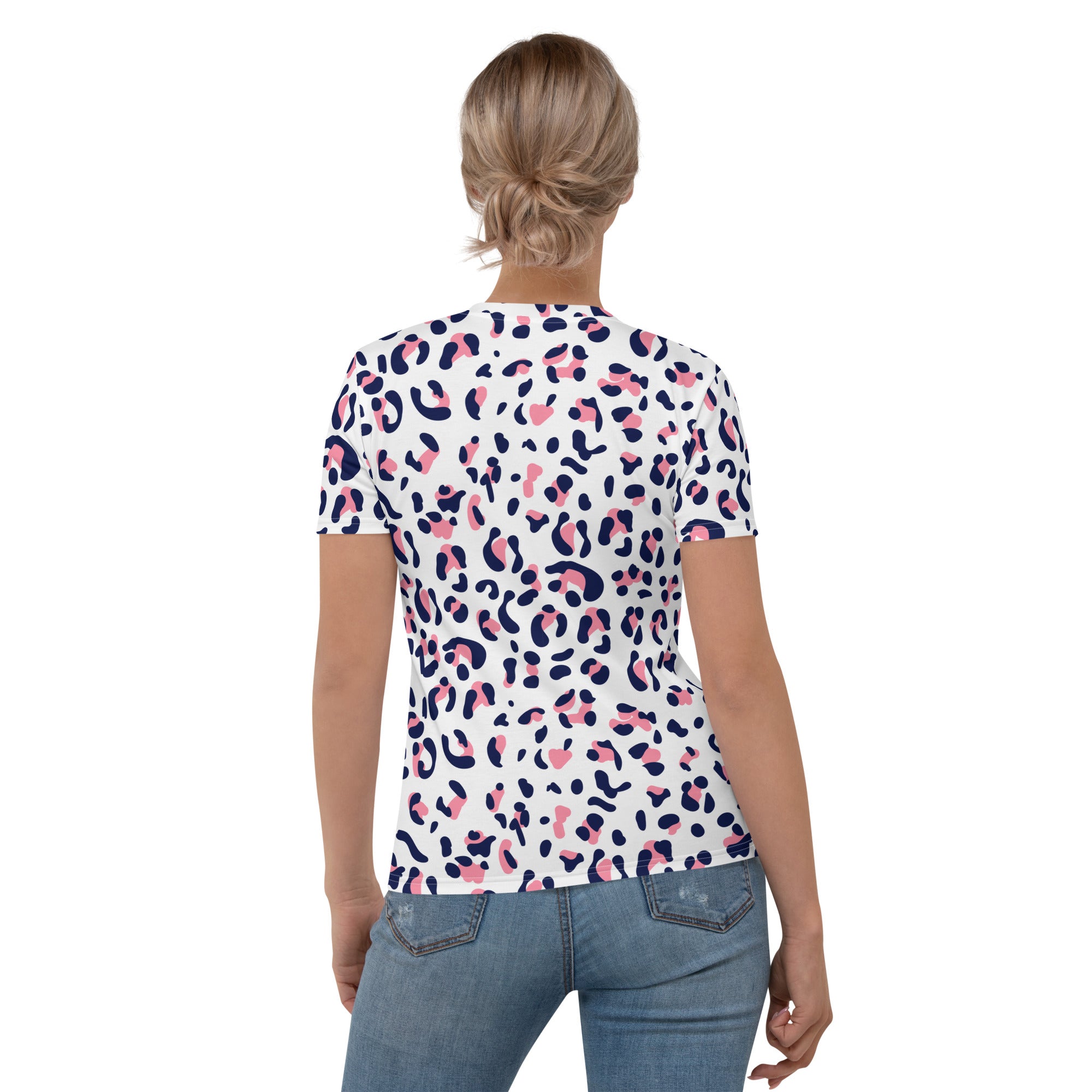 Women's T-shirt- Leopard skin IV