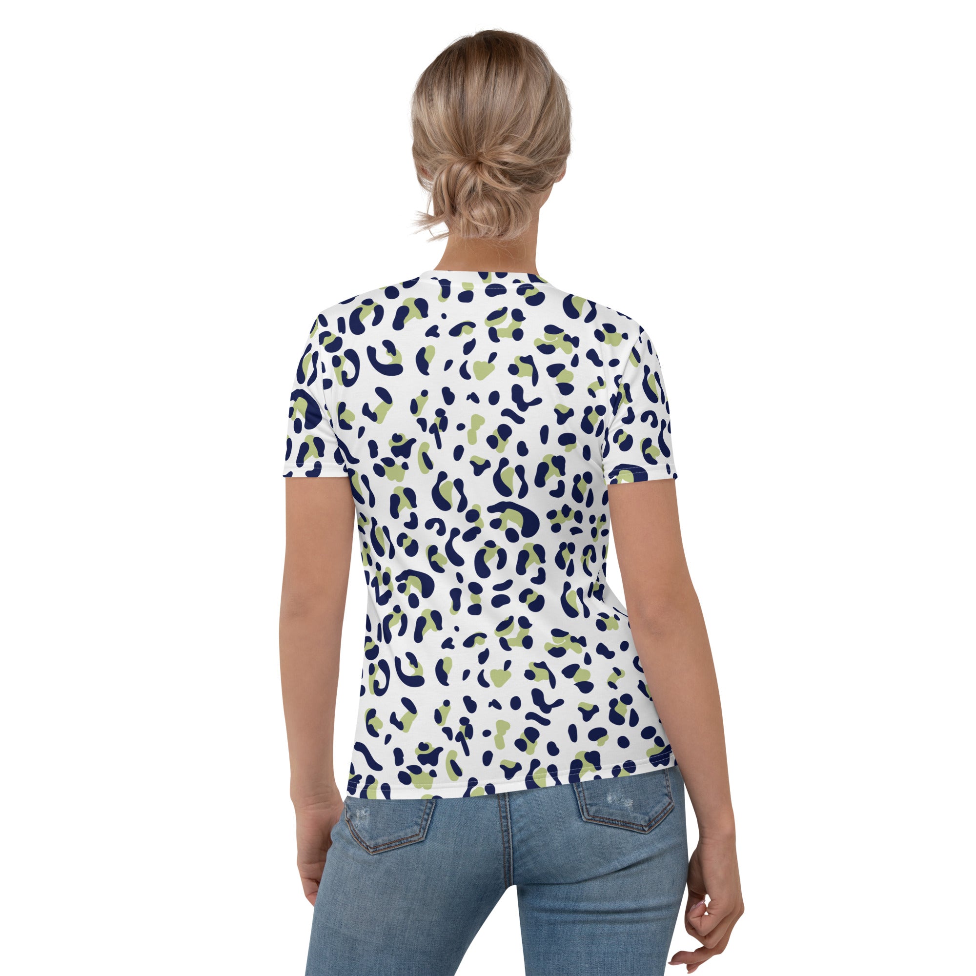 Women's T-shirt- Leopard skin III