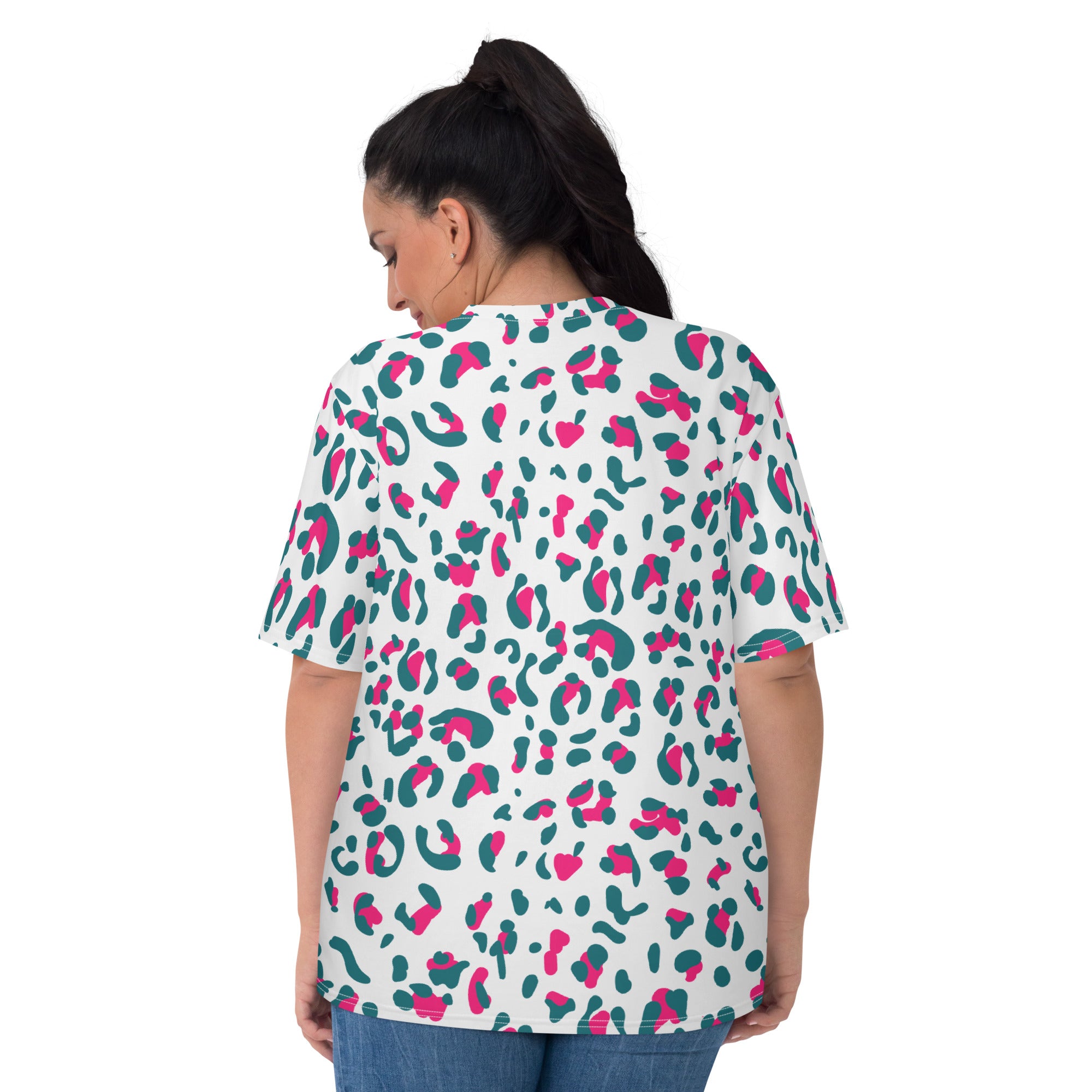 Women's T-shirt- Leopard skin I