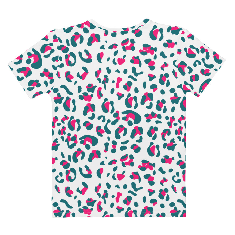 Women's T-shirt- Leopard skin I