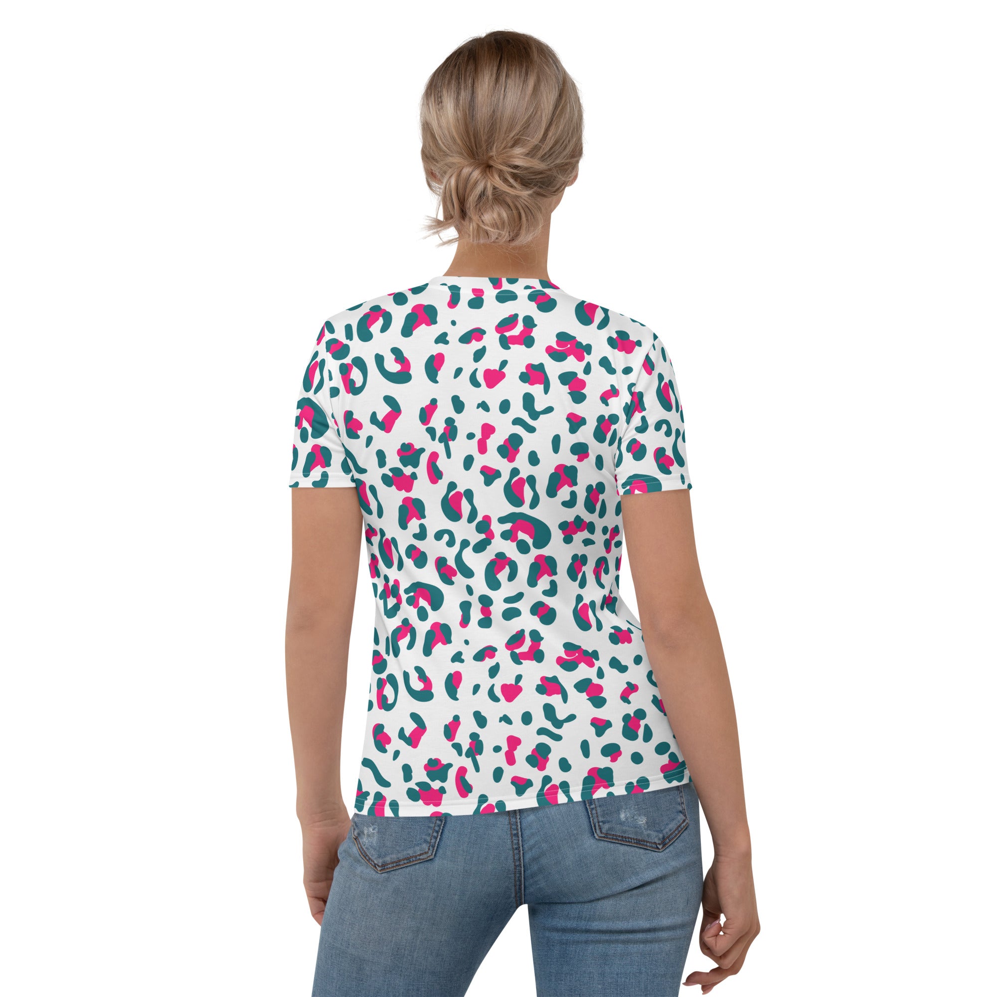 Women's T-shirt- Leopard skin I