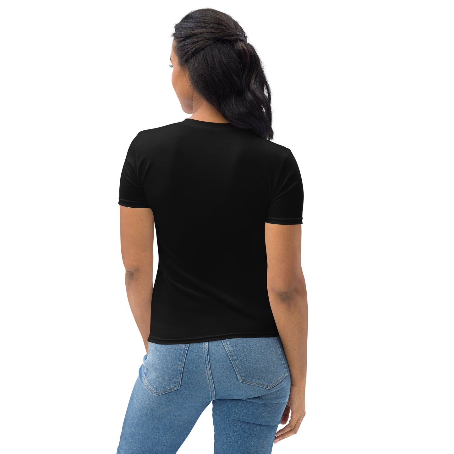 Women's T-shirt- Black Mandala
