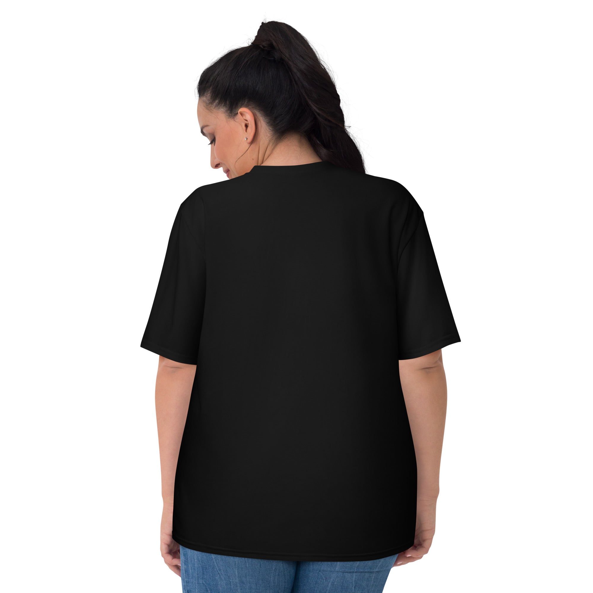 Women's T-shirt- Black Mandala