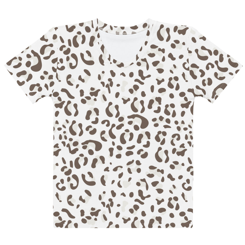 Women's T-shirt- Leopard Skin I