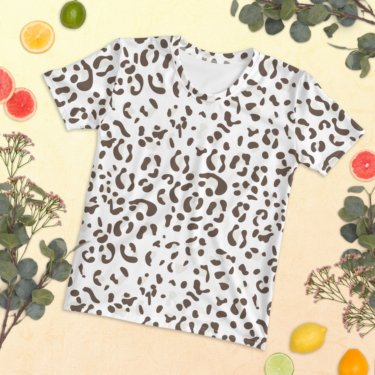Women's T-shirt- Leopard Skin I