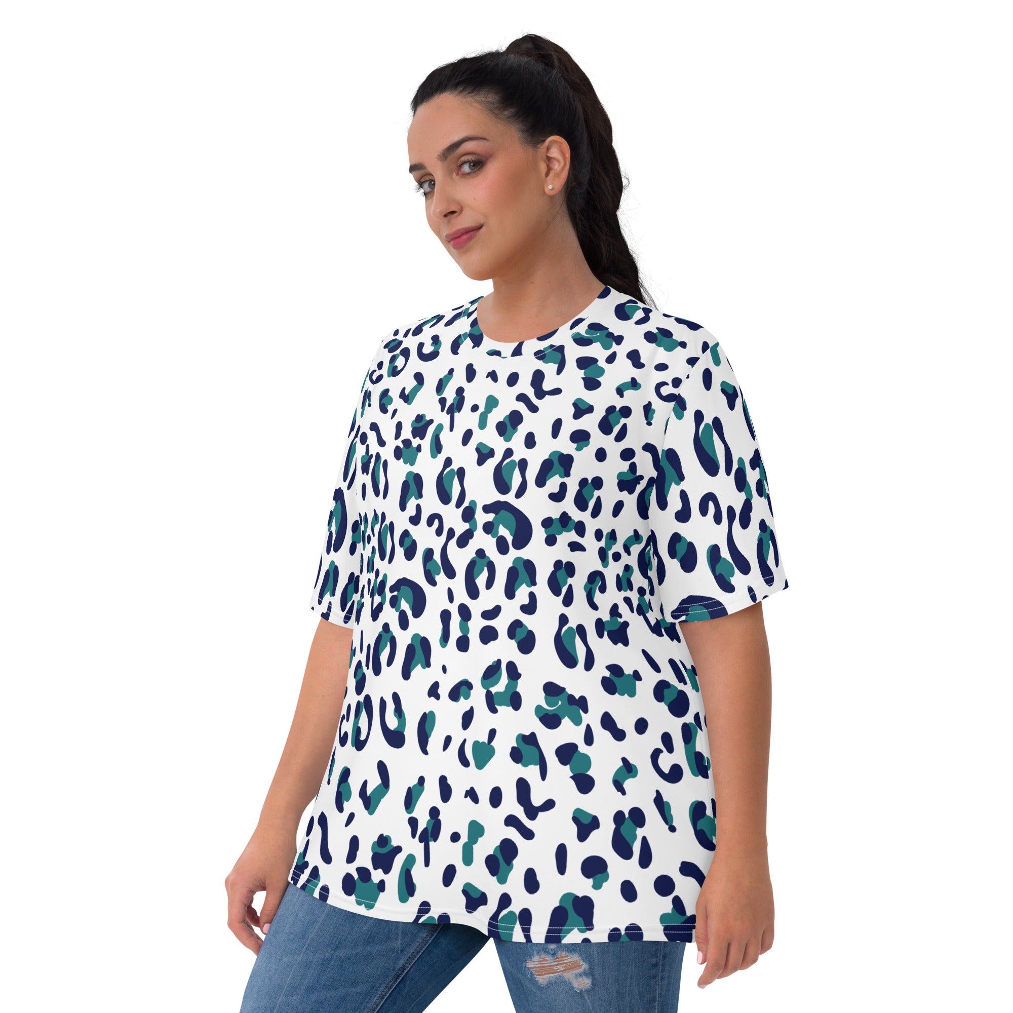 Women's T-shirt- Leopard skin VI