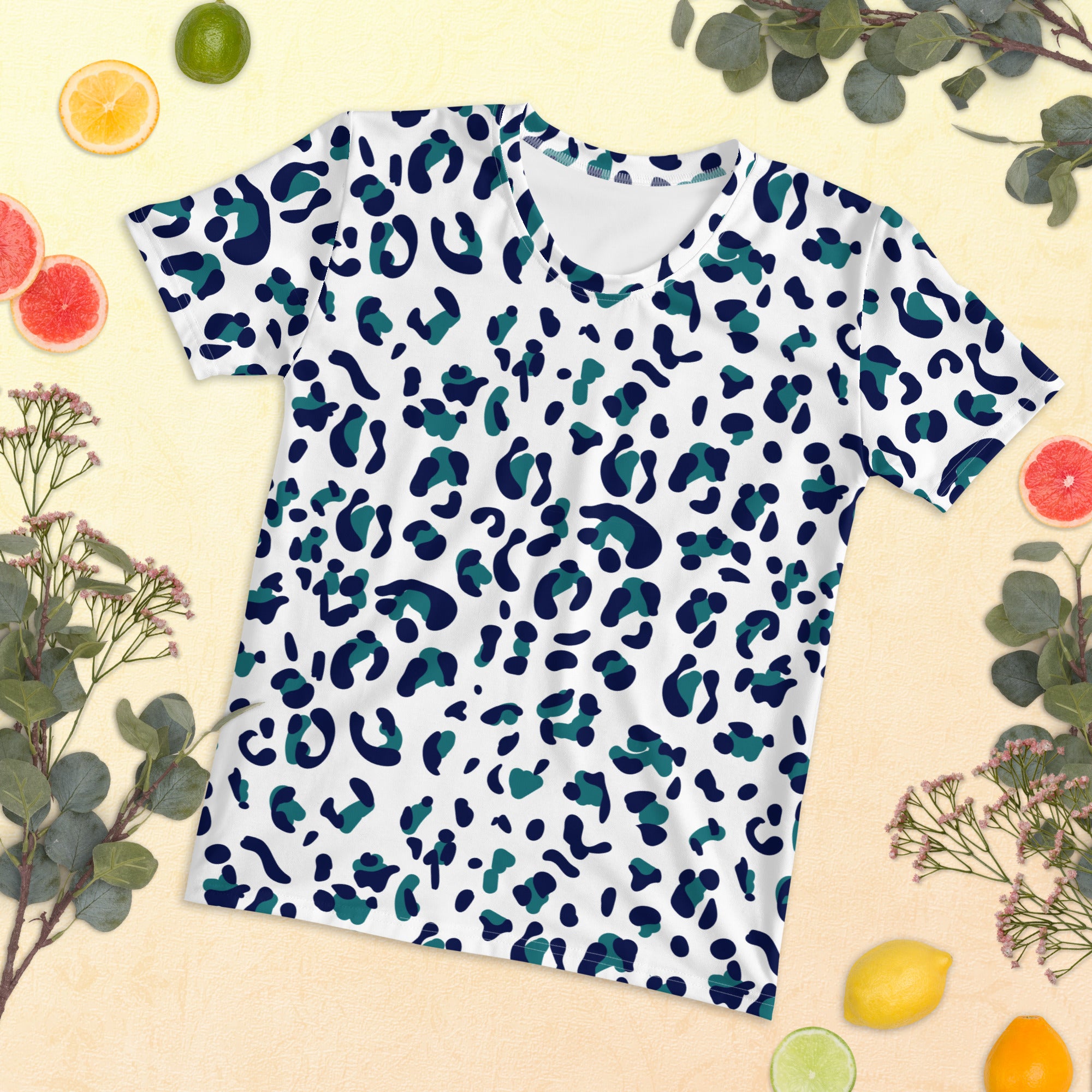 Women's T-shirt- Leopard skin VI