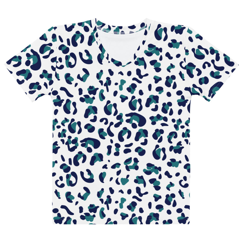 Women's T-shirt- Leopard skin VI