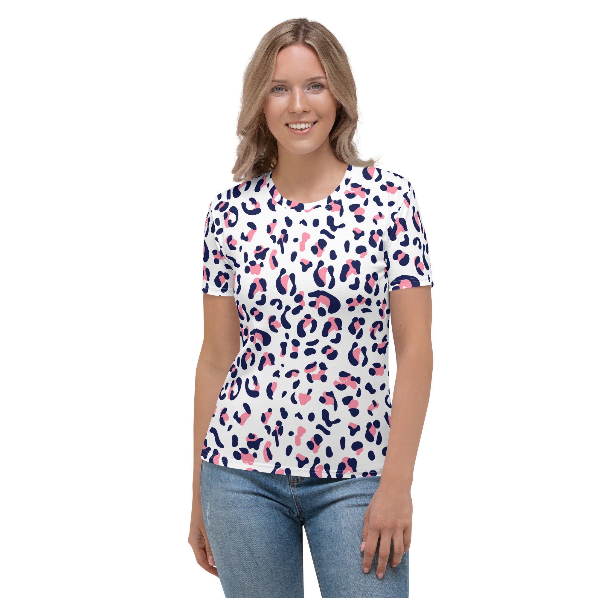 Women's T-shirt- Leopard skin IV