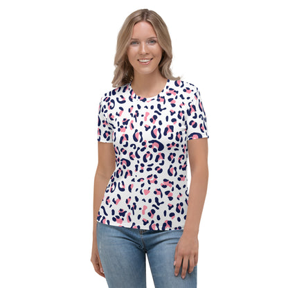 Women's T-shirt- Leopard skin IV