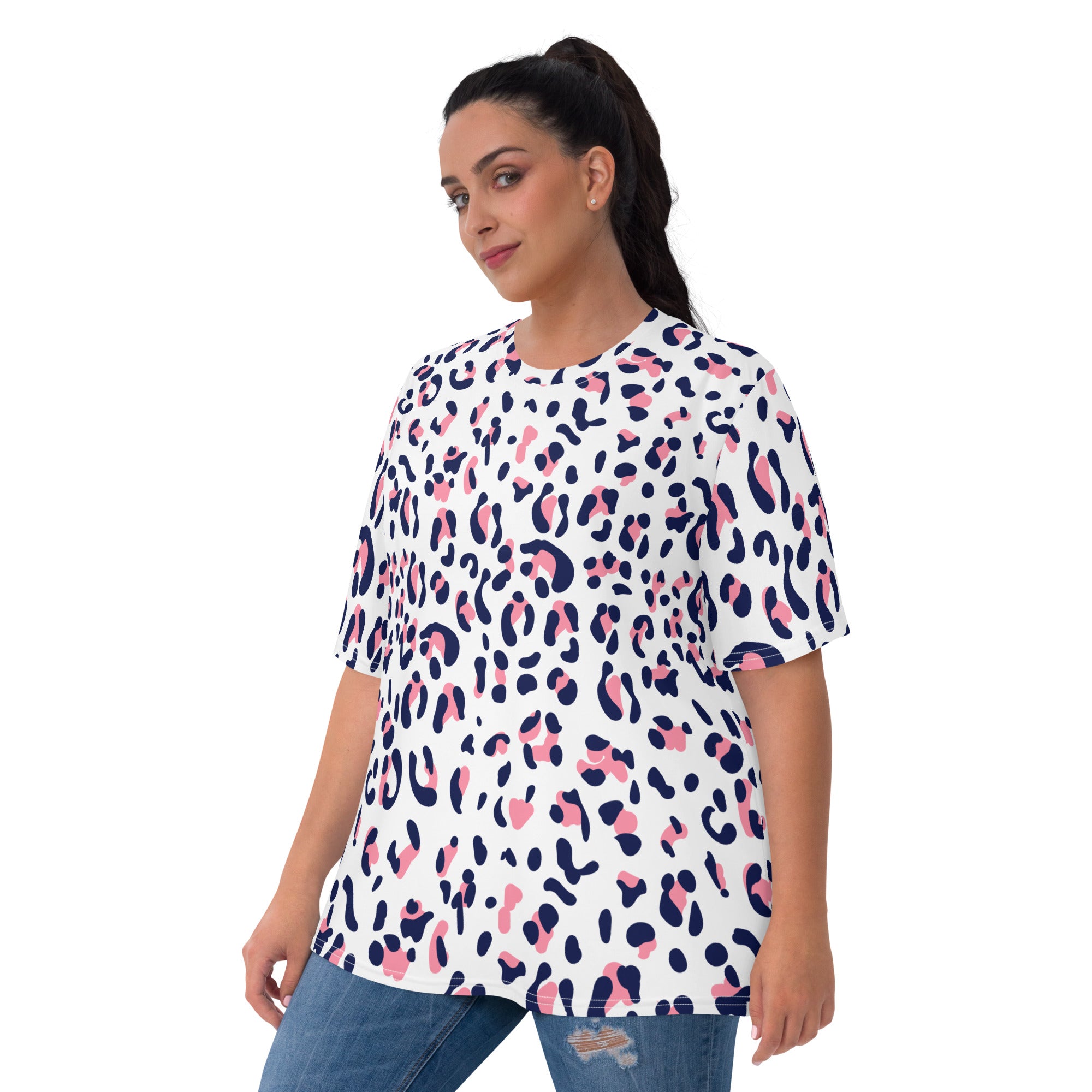 Women's T-shirt- Leopard skin IV