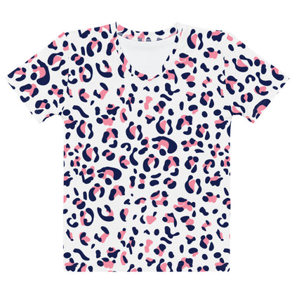 Women's T-shirt- Leopard skin IV
