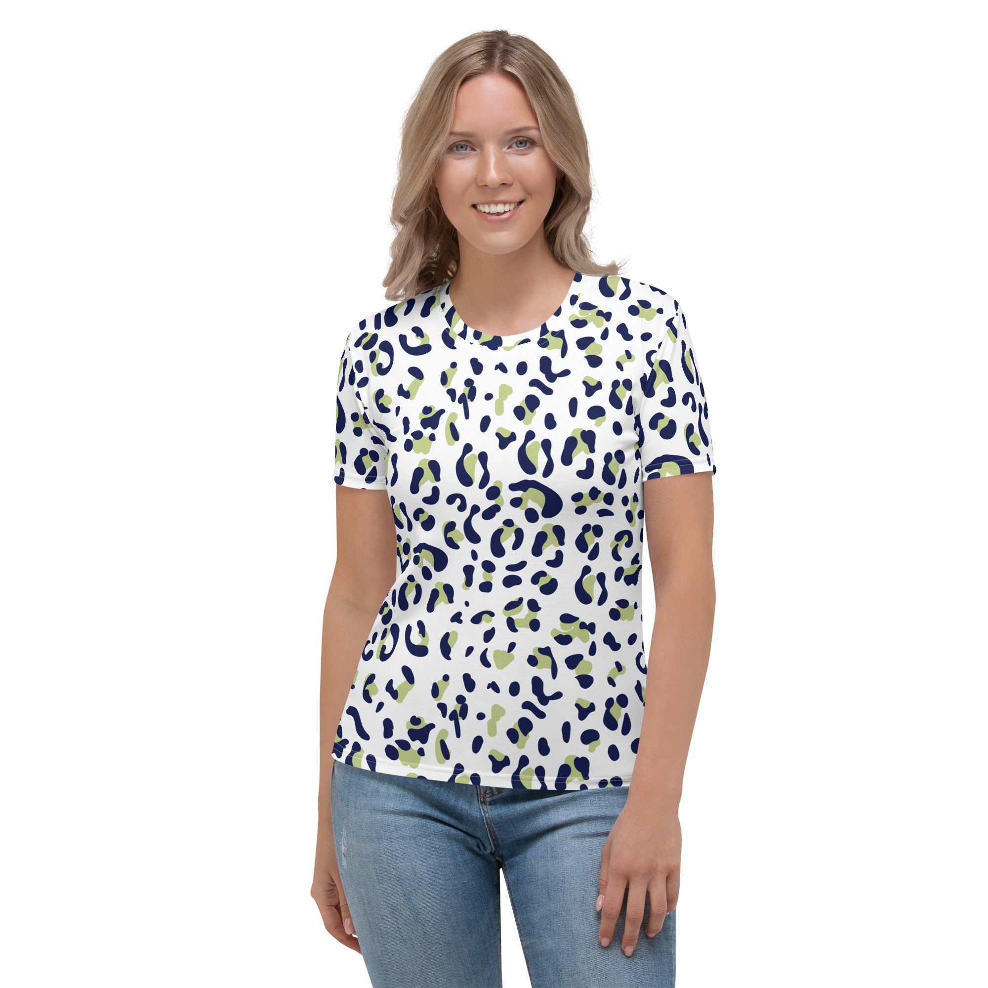 Women's T-shirt- Leopard skin III