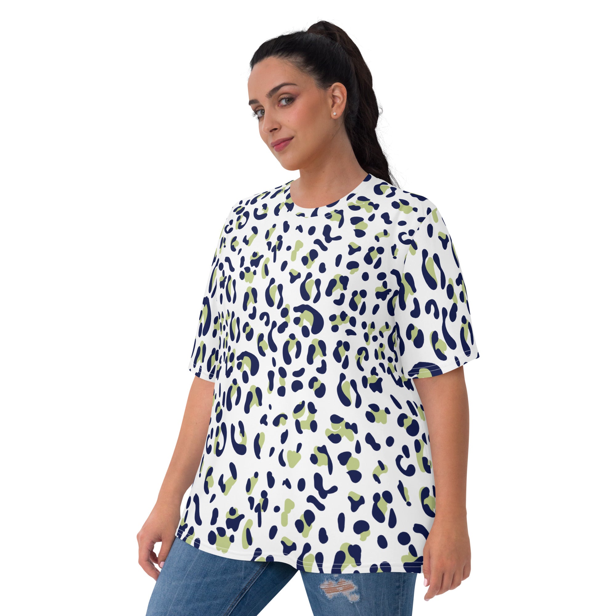 Women's T-shirt- Leopard skin III