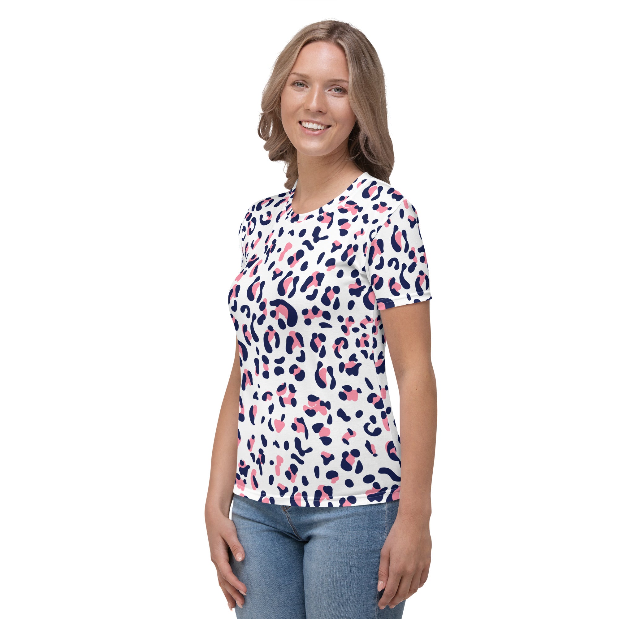 Women's T-shirt- Leopard skin IV