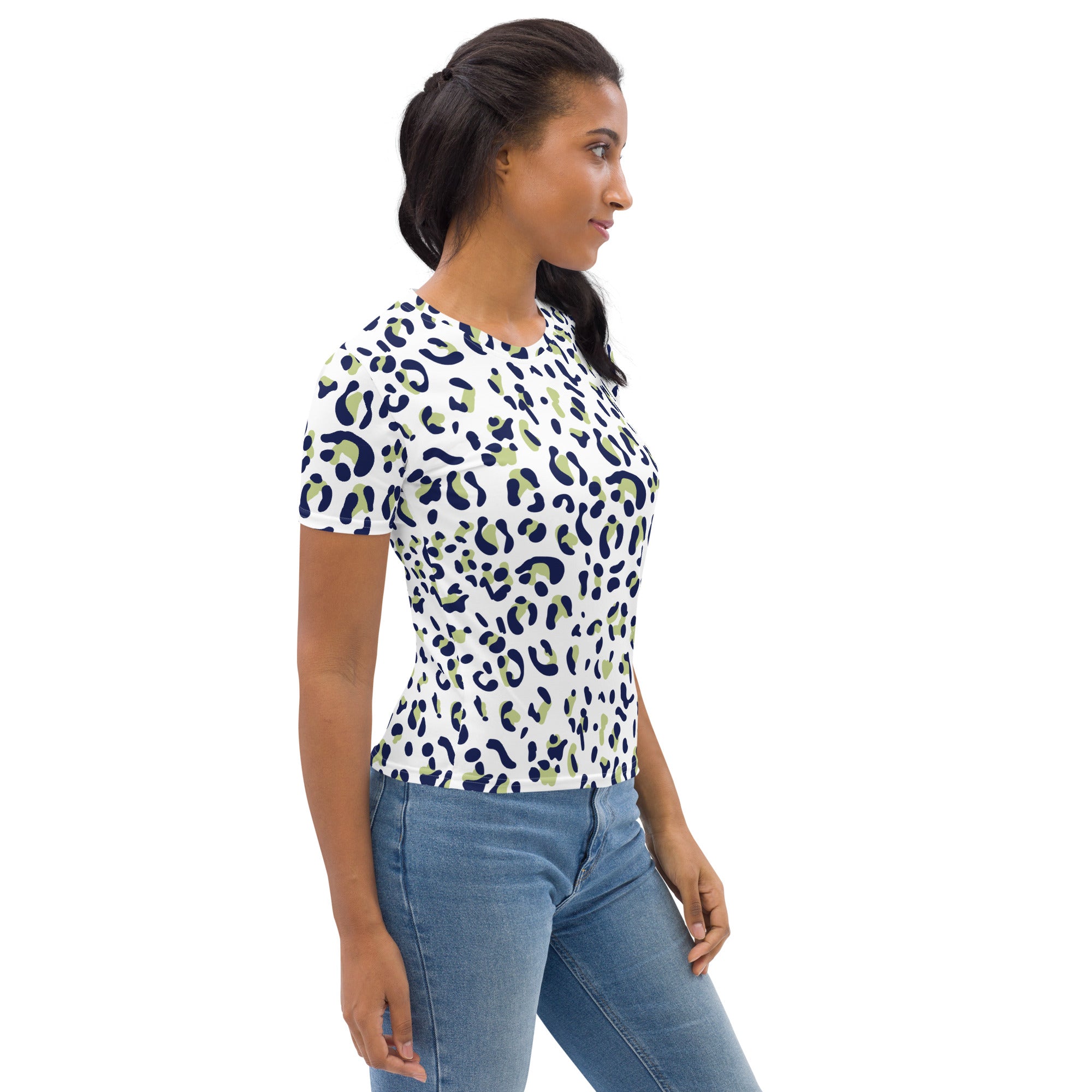 Women's T-shirt- Leopard skin III