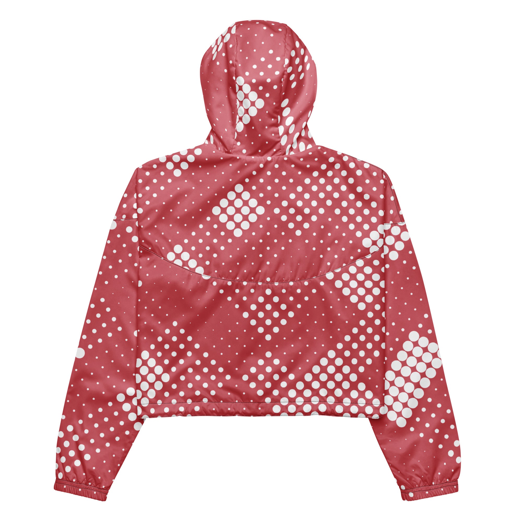 Women’s cropped windbreaker- Abstract III