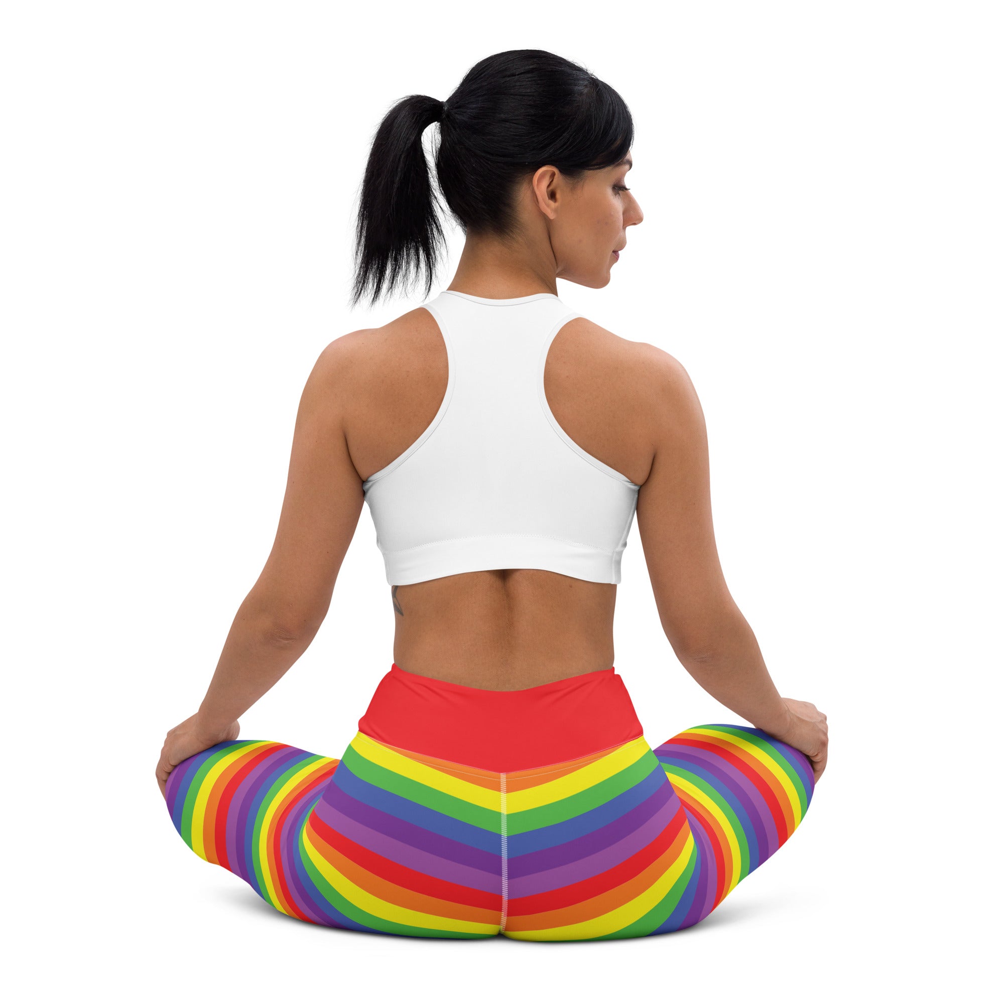 Yoga Leggings- Rainbow