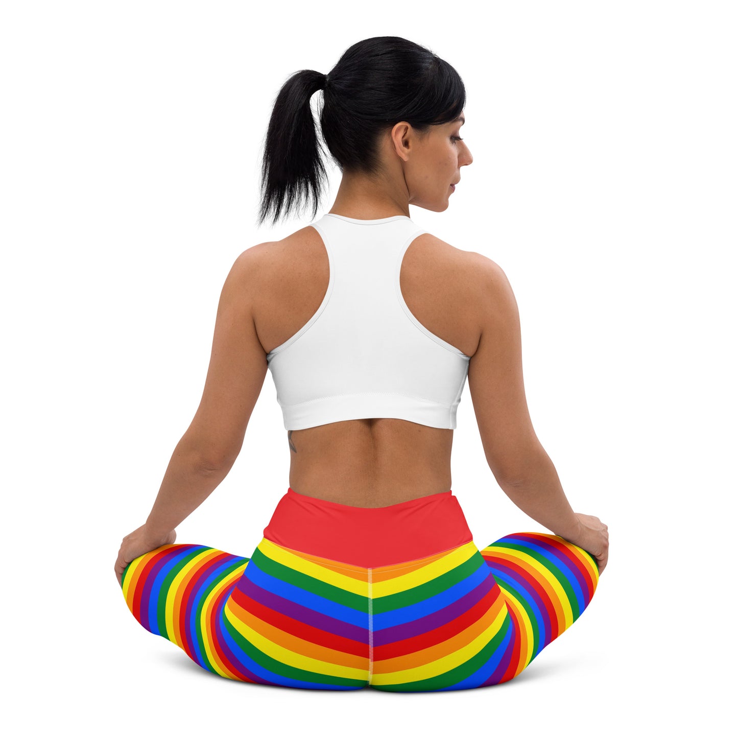 Yoga Leggings- Rainbow