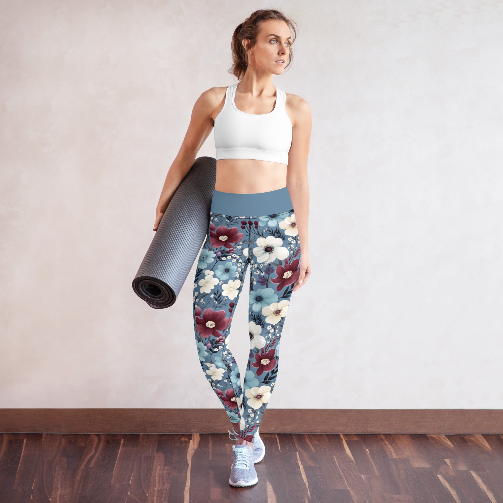 Yoga Leggings- Butterfly Garden