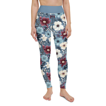 Yoga Leggings- Butterfly Garden