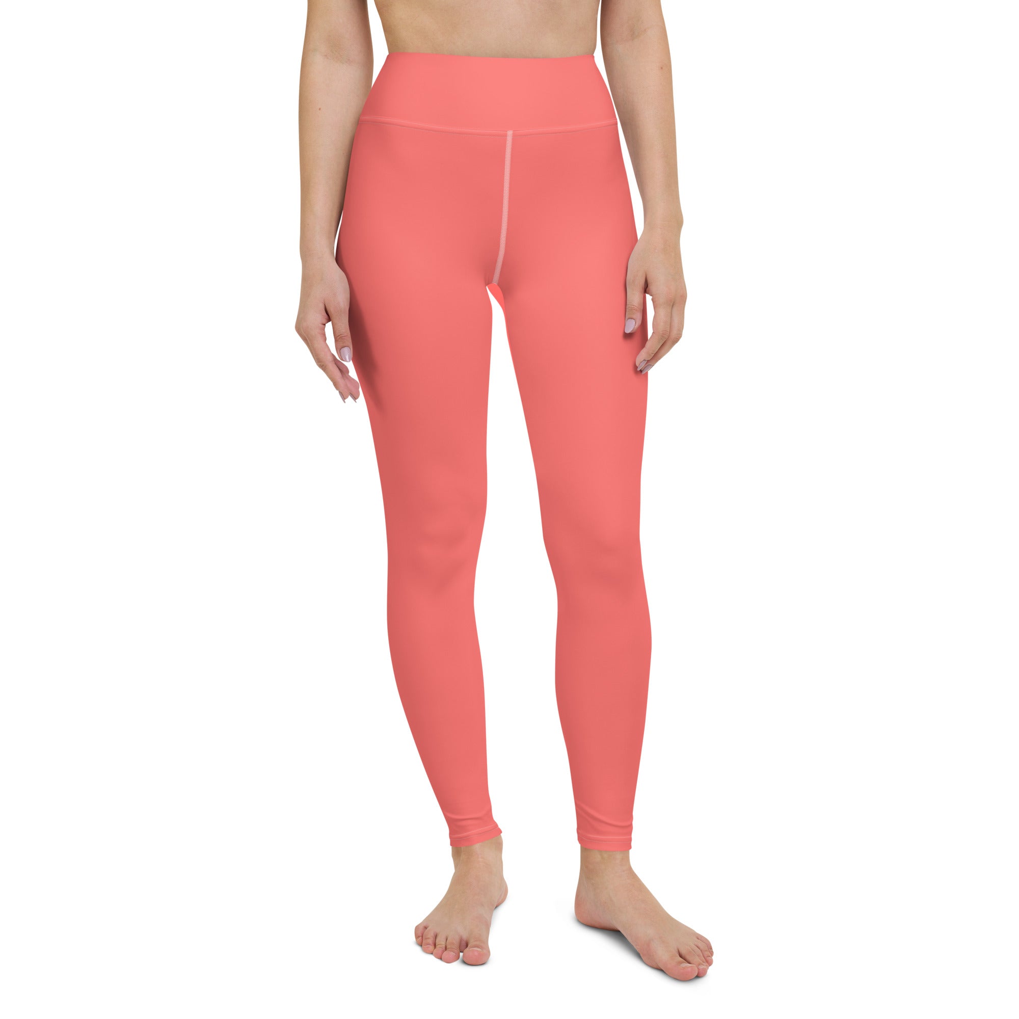 Yoga Leggings- Coral