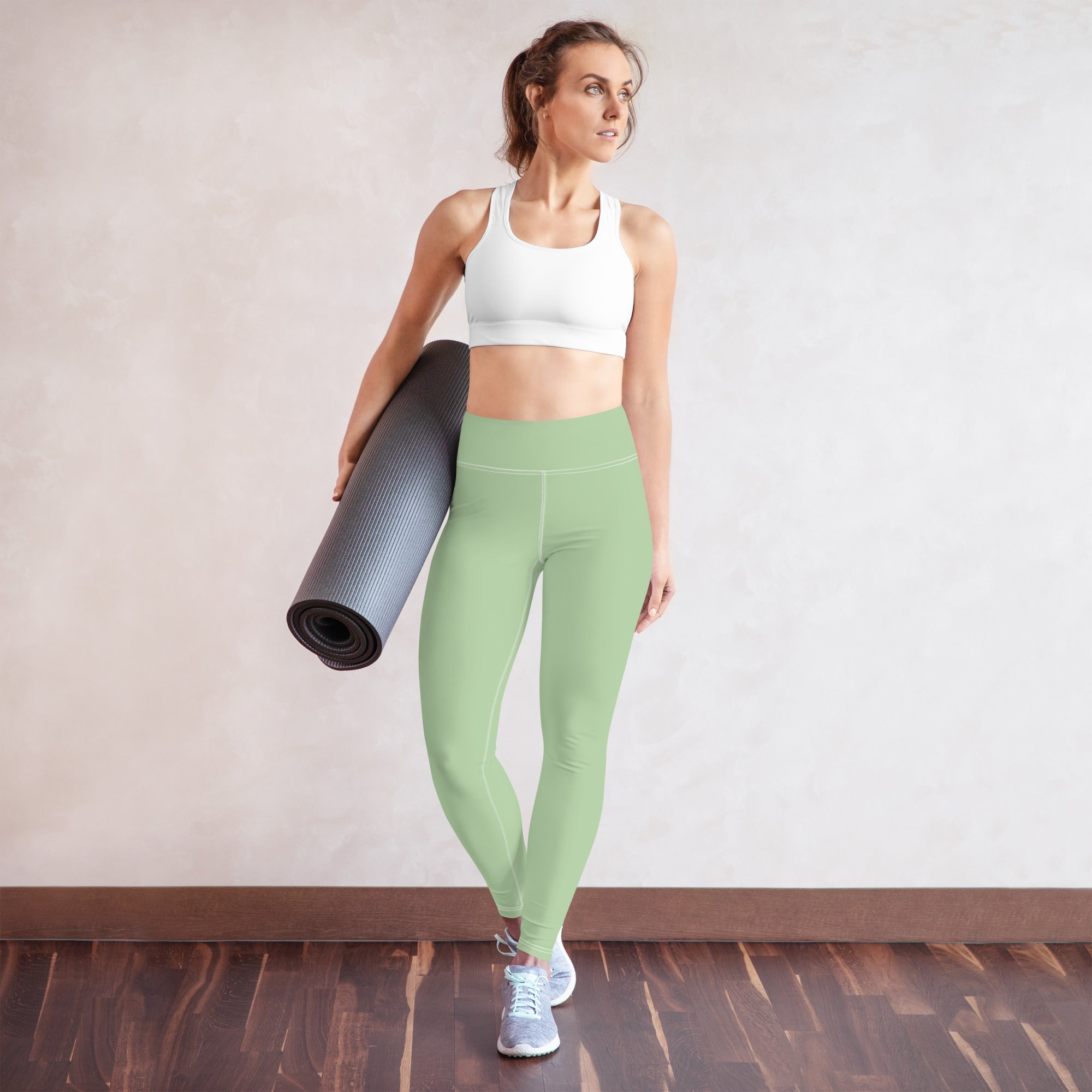 Yoga Leggings- Light Green