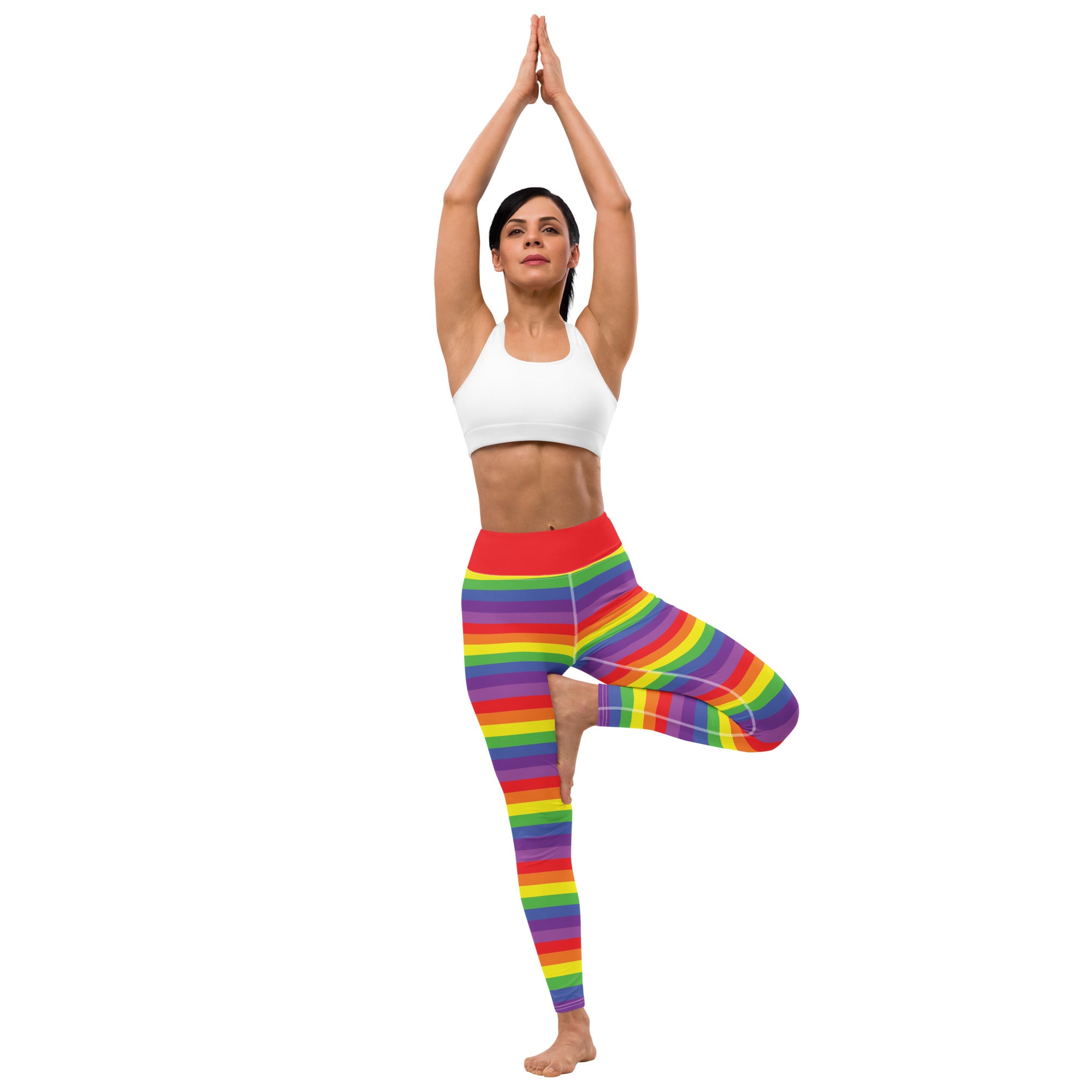 Yoga Leggings- Rainbow