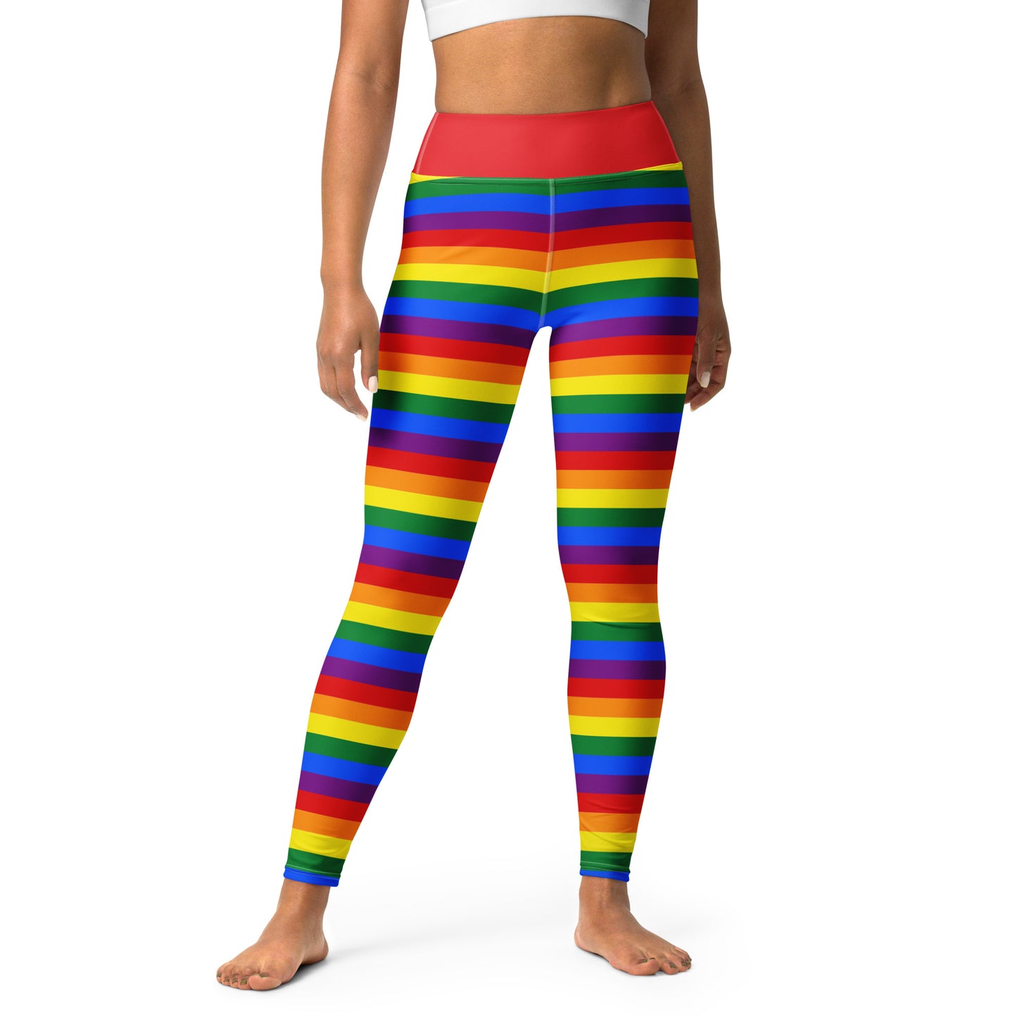 Yoga Leggings- Rainbow