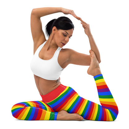 Yoga Leggings- Rainbow