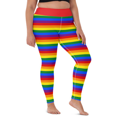 Yoga Leggings- Rainbow