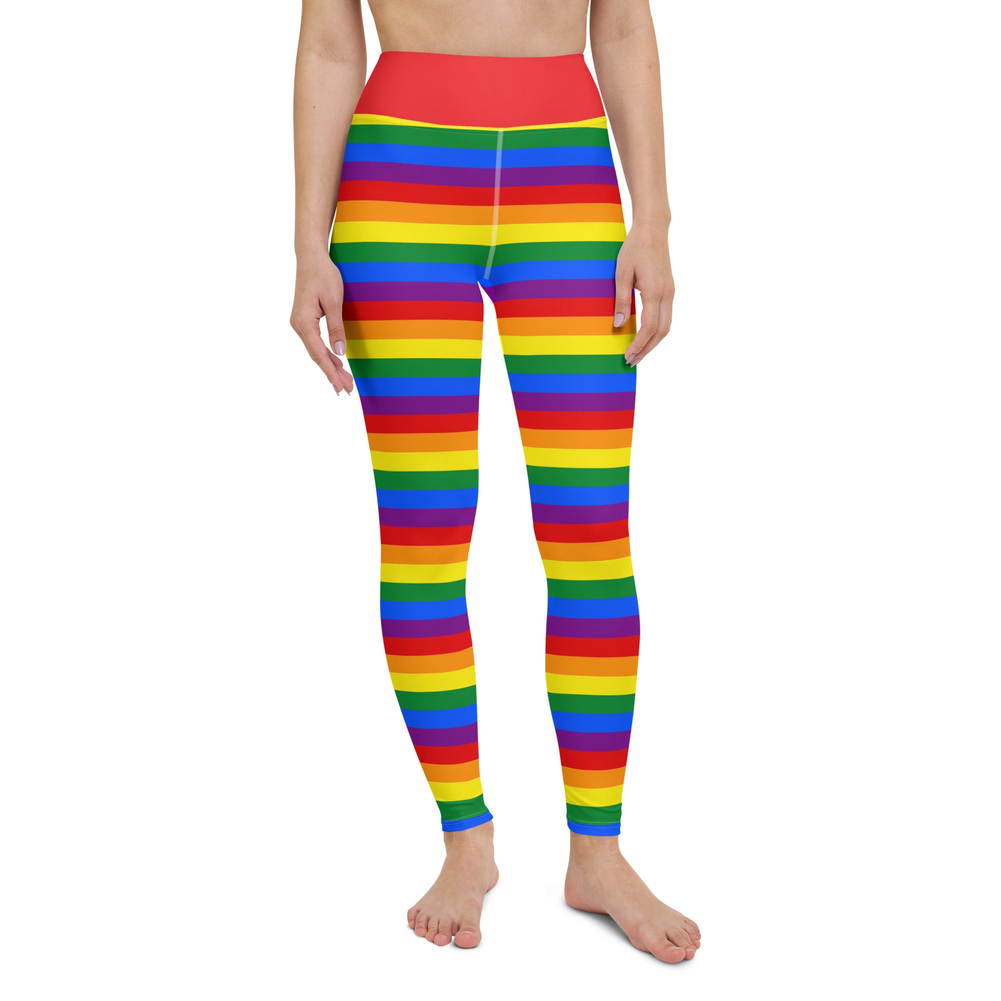 Yoga Leggings- Rainbow