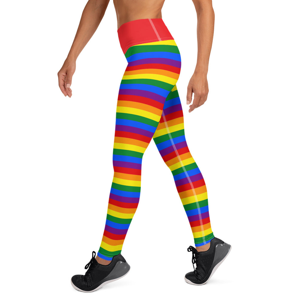 Yoga Leggings- Rainbow