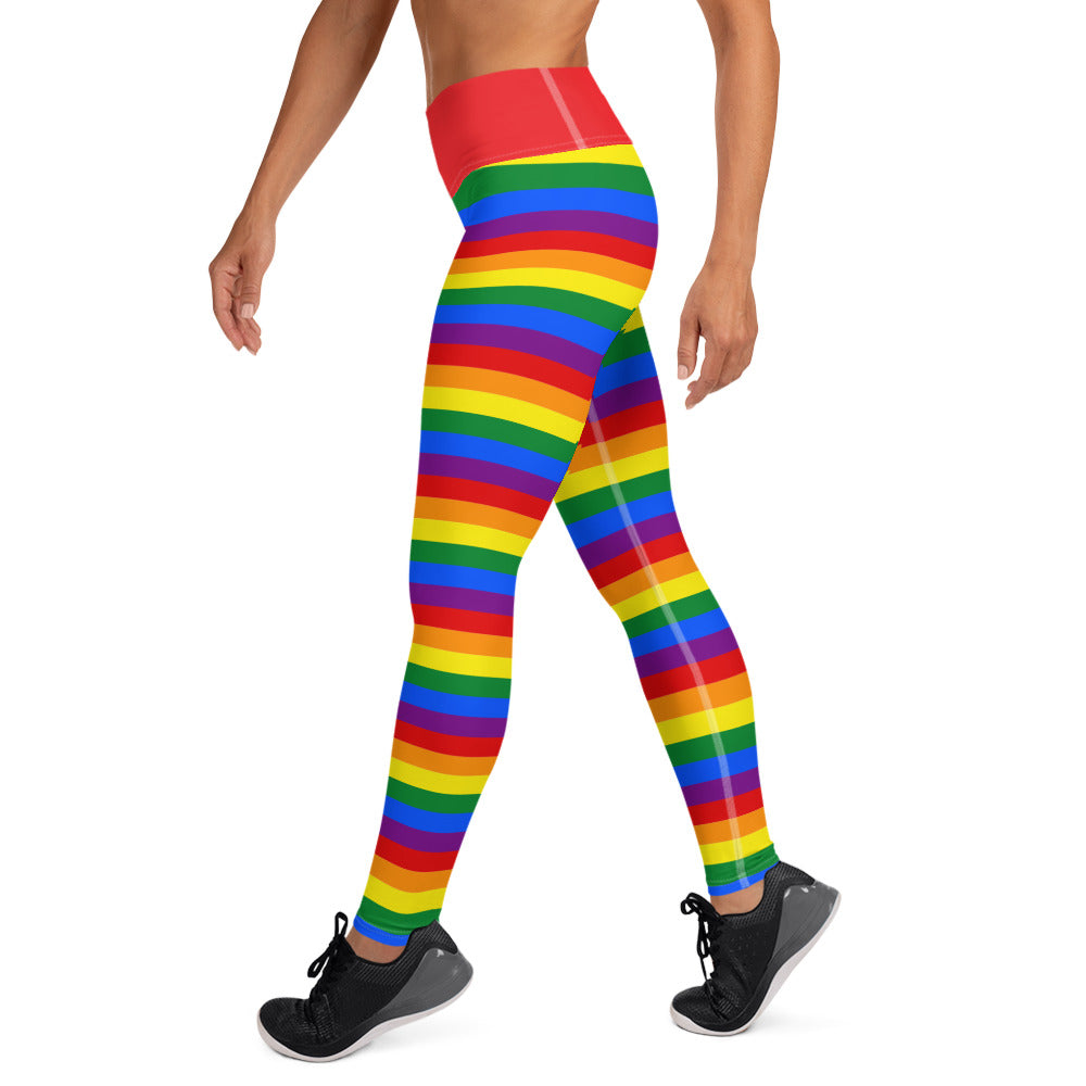 Yoga Leggings- Rainbow