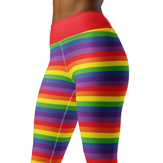Yoga Leggings- Rainbow