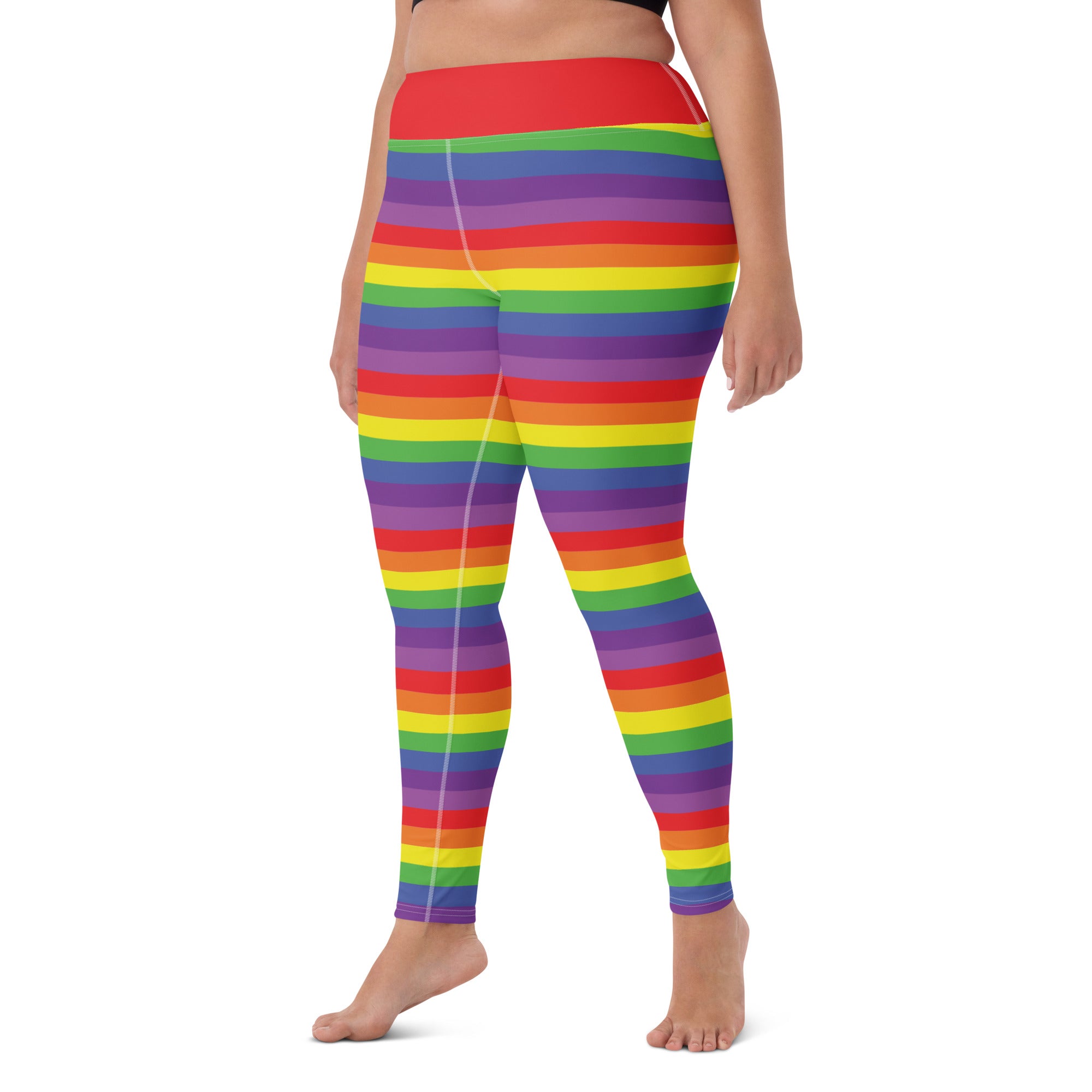 Yoga Leggings- Rainbow